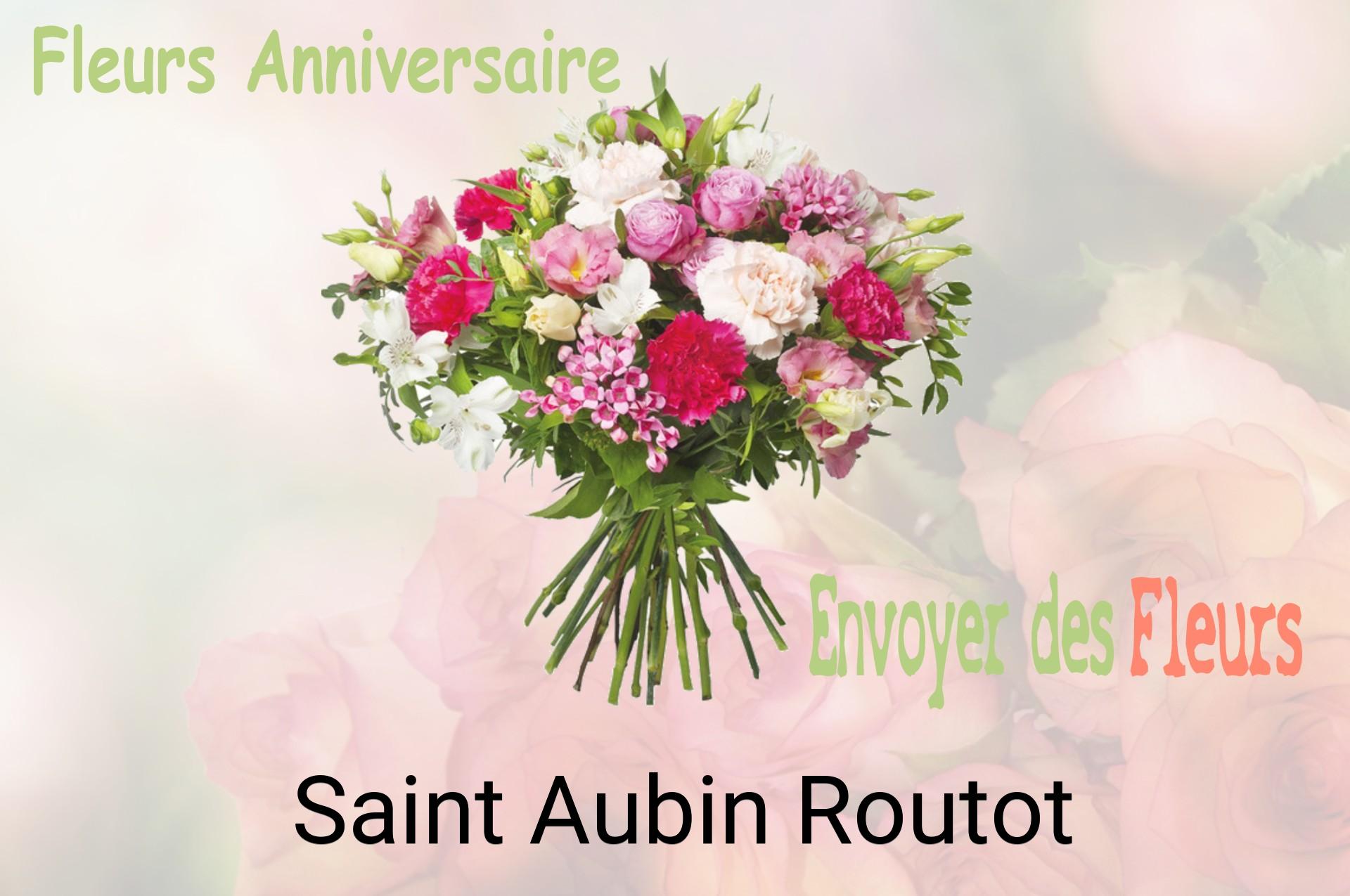 Bouquet de fleurs d’anniversaire livré à Saint-Aubin-Routot